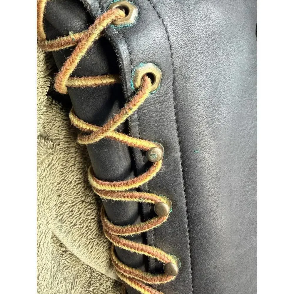 Hall's Lineman Motorcycle Boots 12E Gorgeous w/ New Soles!​​